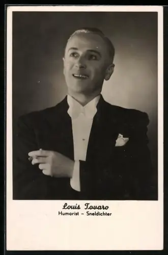 AK Louis Tovaro, Humorist, Sneldichter