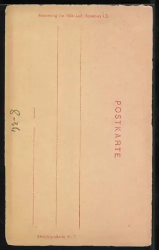 AK Frau in Tracht am Spinnrad