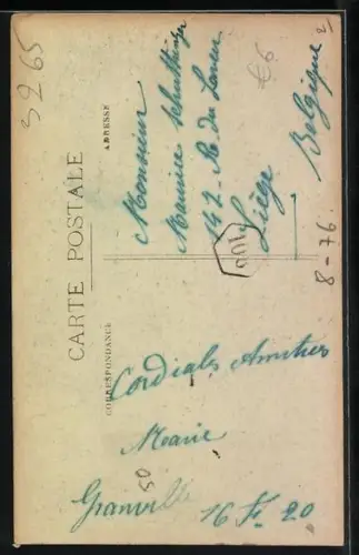 AK Granville, Pêcheuse de bouquets