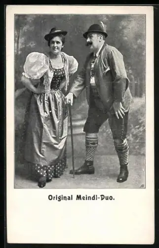 AK Trachtenkapelle, Original Meindl-Duo
