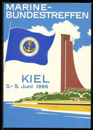 AK Kiel, Marine-Bundestreffen 03.-05. Juni 1966