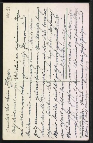 AK Weihnachtsengel, Ehre sei Gott in der Höhe