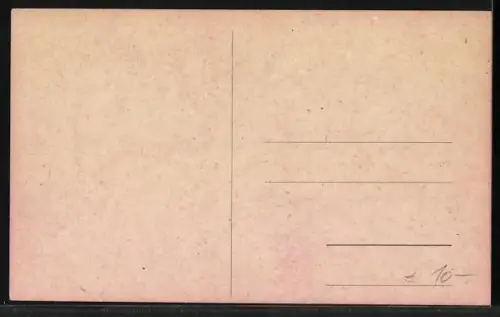 AK Krampus versteckt sich in Rute