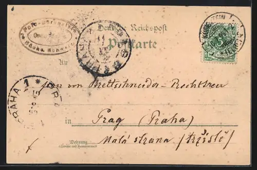 Lithographie Weissig / Sächs. Schweiz, Fels & Gasthaus Bärenstein, Sächs. Schweiz-Panorama