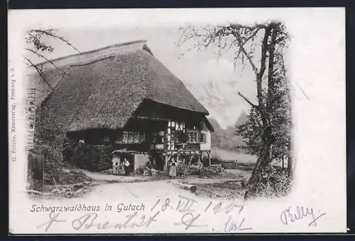 AK Gutach / Hornberg, Schwarzwaldhaus