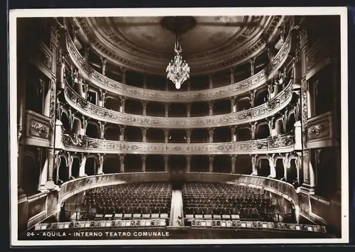 AK Aquila, Interno Teatro Comunale