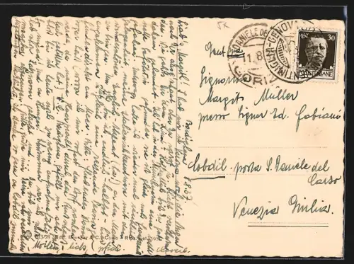 AK Bordighera, Panorama