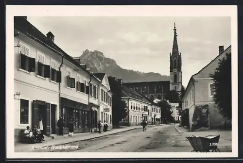 AK Admont, Partie auf der Hauptstrasse