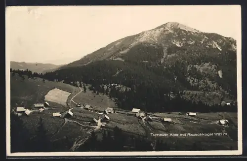 AK Turnau, Turnauer Alpe mit Rauschkogel
