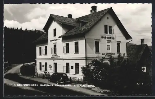 AK Salzatal, H. Greifensteiner`s Gasthais Franzbauer