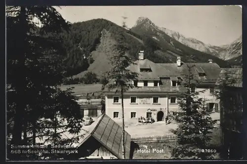 AK Seewiesen /Steiermark, Hotel Post, Pächter K. und M. Haas