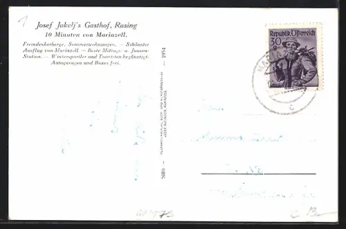 AK Mariazell, Rasing, Josef Jakeljs Gasthof