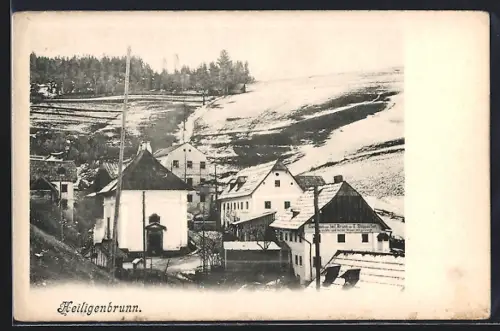 AK Mariazell, Heiligenbrunn, Gasthaus Zum heiligen Brunn