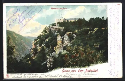 AK Thale, Bodethal, Hexentanzplatz