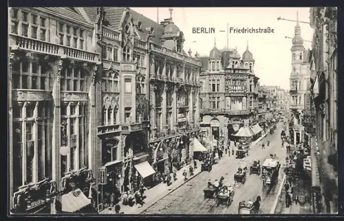 AK Berlin, Silesia Hotel in der Friedrich-Strasse