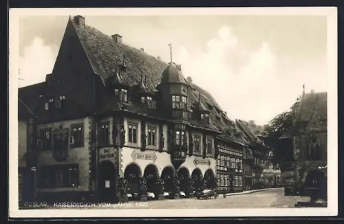 AK Goslar, Kaiserworth vom Jahre 1492