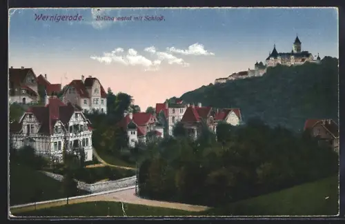 AK Wernigerode, Bollhasental mit Schloss