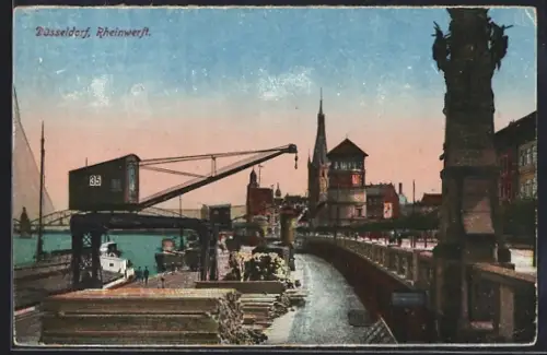 AK Düsseldorf, Die Rheinwerft