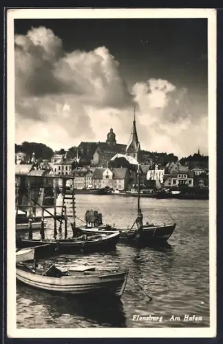 AK Flensburg, Partie am Hafen