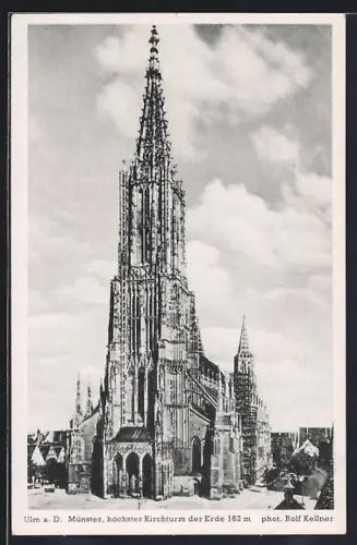 AK Ulm a. D., Münster, Totalansicht