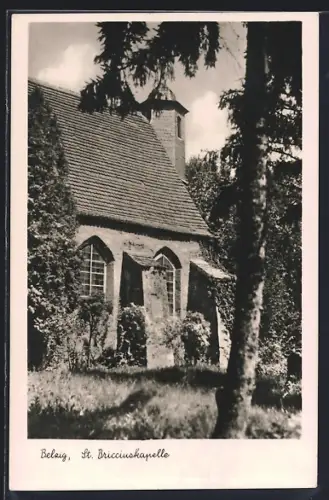 AK Belzig, Teilansicht der St. Bricciuskapelle
