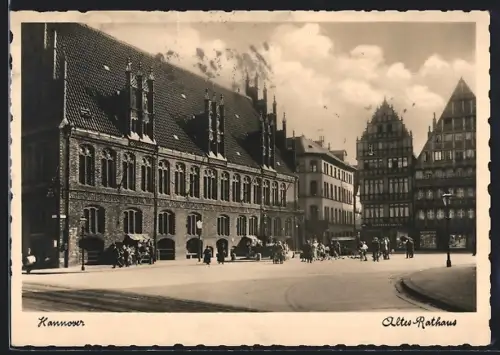 AK Hannover, Partie am Alten Rathaus