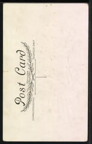 Lithographie Osterküken mit Buch sitzt vor Veilchen, Miss Chicky Chick is waiting to say that...