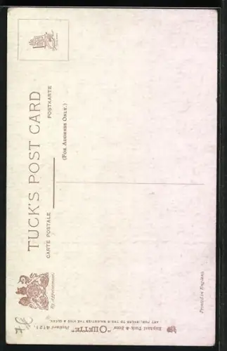 Künstler-AK Osterküken mit Monokel und Zylinderhut neben Zitrone, Joyeuses Paques