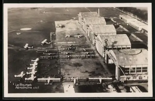 AK Le Bourget, Aerodrome civil, Flughafen