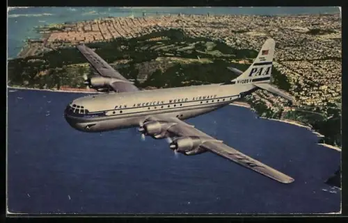 AK Flugzeug: Pan America`s Double-decked Super Strato Clipper