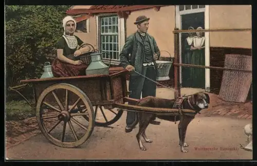 AK Walchersche Hondenkar, Hundegespann