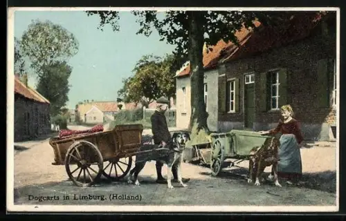 AK Limburg, Dog Carts, Hundegespann