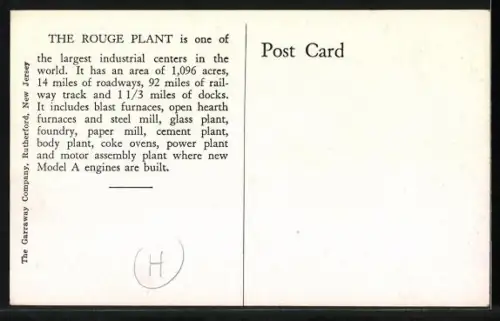 AK Dearborn, MI, Ford Motor Company, Rouge Plant