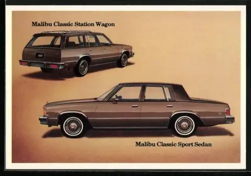 AK Auto Malibu Classic Station Wagon & Malibu Classic Sport Sedan