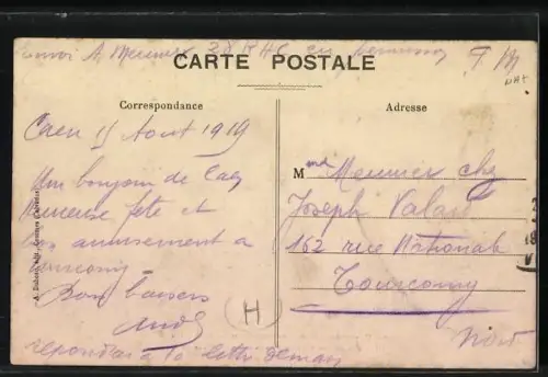 AK Les Progrès de la Locomotion, T`as pas assez.... Autounfall, Scherz