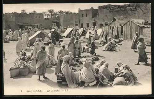AK Sidi-Okba, Le Marché