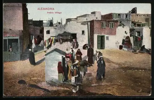 AK Alexandrie, Village arabe