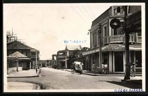 AK Diego-Suarez, Rue Colbert vers la Residence