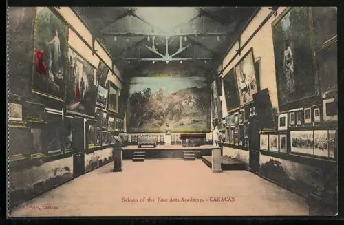 AK Caracas, Saloon of the Fine Arts Academy