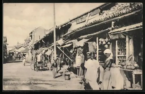 AK Pettah, Native Quarters, Strassenpartie