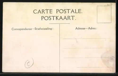 AK Est Africain Allemand, Un Pont de Fortune