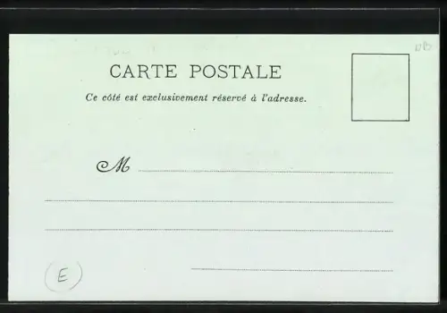 Lithographie Paris, Exposition universelle de 1900, Le Grand Palais