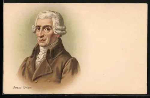 AK Josef Haydn, Portrait