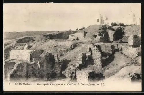 AK Carthage, Nécropole Punique et la Colline de Saint-Louis, Ausgrabung