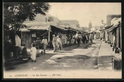 AK Kairouan, La Rue Saussie