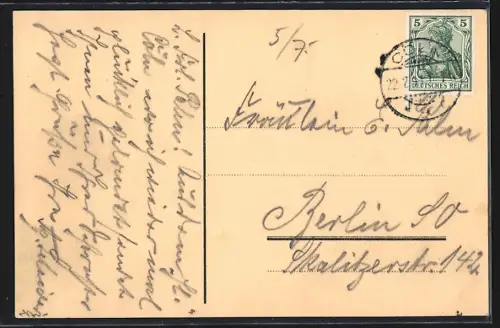 AK Köln-Neustadt, Partie im Volksgarten