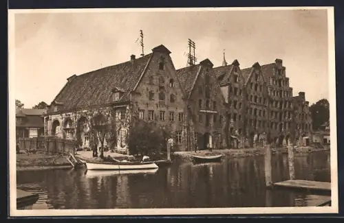 AK Lübeck, Alter Speicher an der Trave