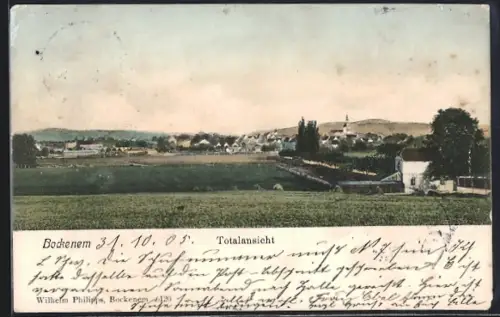 AK Bockenem, Totalansicht von der Weide aus