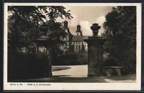 AK Bonn a. Rh., Blick auf die Universität
