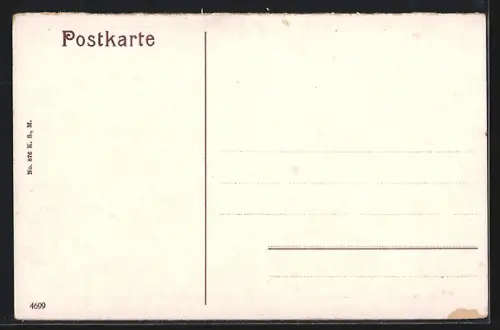 AK Bonn, Flusspartie mit Rheinbrücke